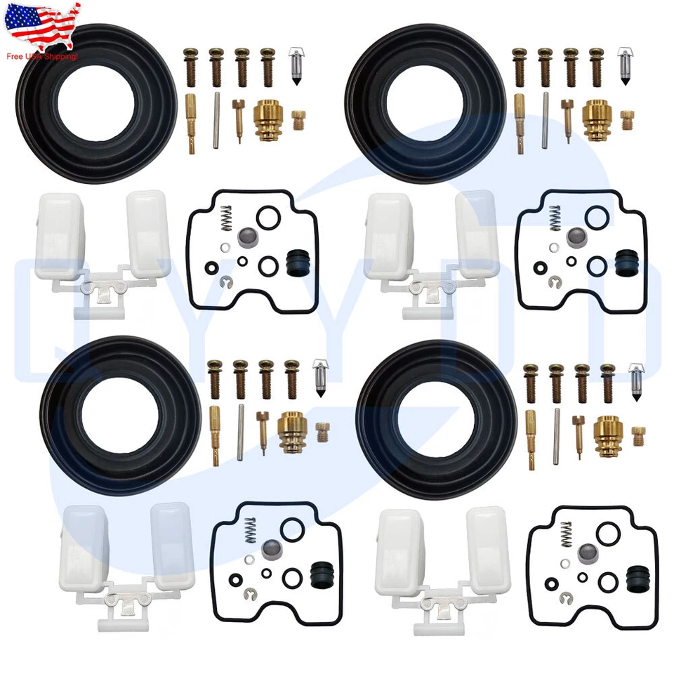 Carburetor Repair Kit Float Diaphragm for Suzuki 1998-2006 Katana 750 GSX750F - Image 1 of 2