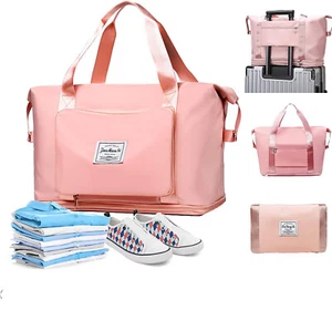 Sporttasche Damen 36L Sport Tasche Reisetasche groß Gym Sporttasche Rosa - Bild 1 von 24