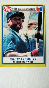 1991 Post Cereal #28 Kirby Puckett - Picture 1 of 2