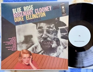 ROSEMARY CLOONEY & DUKE ELLINGTON ORCHESTRA Blue Rose TEST PRESS LP US1956 Jazz - Picture 1 of 4