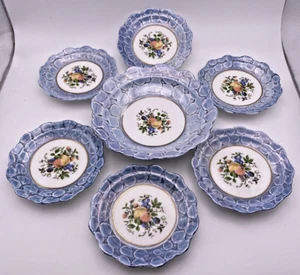 Vintage Ceroc Cluj-Napoca Beeren Geschirr Made In Romania 7 Stück - Bild 1 von 10