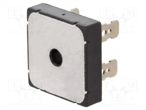 Einphasen Brückengleichrichter Urmax: 600V If: 50A Ifsm: 400A KBPC5006FP Einph - Bild 1 von 1