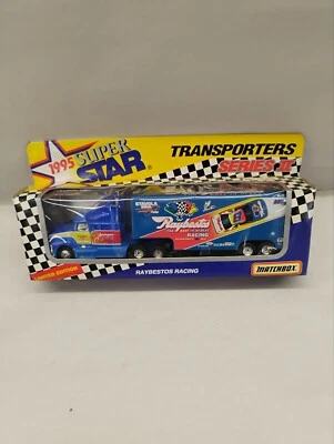Matchbox Jeff Burton Raybestos Racing Transporter 1995 Super Star Foto 1 de 4