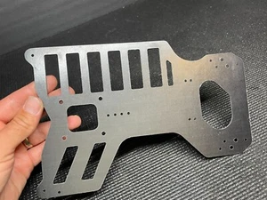 Vintage 1/10 RC ON Road Oval Pan Car Chassis Plate Composite Craft TRC - Picture 1 of 6