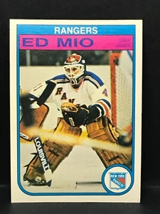 1982-83 O-Pee-Chee Hockey Ed Mio CARD #230 - New York Rangers - Picture 1 of 2
