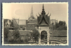 Cambodge Phnom Penh Panorama Du Palais A Phnom Penh Vintage Silver Print 