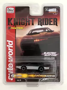 AUTO WORLD KNIGHT RIDER K.A.R.R. NUEVO EN PAQUETE PARA COCHE RANURA - Imagen 1 de 4