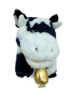 Get Ready Kids Bigmouth Cow Plush Animal Hand Puppet 9" Farm Animal Toy - Picture 1 of 7