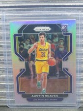 2021-22 Panini Prizm Austin Reaves Silver Prizm Rookie Card RC #165 Lakers