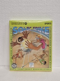 Sonic Spike TurboGrafx-16 1990 Factory New and Sealed TG16