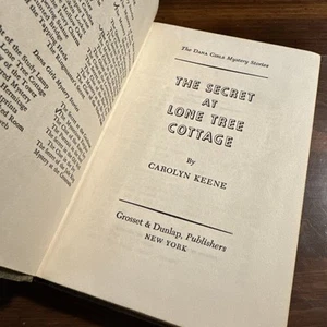 Vtg, The Dana Girls; A Three Cornered Mystery By Carolyn Keene - Picture 1 of 8