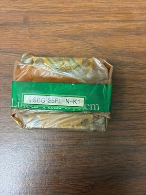 Rodamientos lineales SBC Linear Systems SBG 25FL-N-K1 (solo rodamientos) Foto 1 de 3