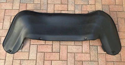1996-2002 BMW Z3 Roadster Convertible Soft Top Boot Cover Black Leather OEM - Imagem 1 de 4