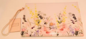 Ted Baker ~ Regina - Elegant Envelope Pouch Blush Pink Purse 7"H x 10"W *NEW - Picture 1 of 1