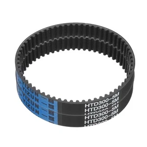 uxcell 2pcs HTD-5M Rubber Timing Belt 60 Teeth, 300mm Pitch Length x 15mm 60 - Picture 1 of 6