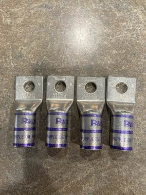 Panduit Compression Lug LCA4/0-38-X Purple Die P54 Lot Of 4 - Image 1 of 3