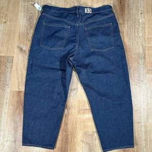 New GAP High Rise Barrel Jeans Womens 33 / 16 Short Trendy NWT - Picture 1 of 6