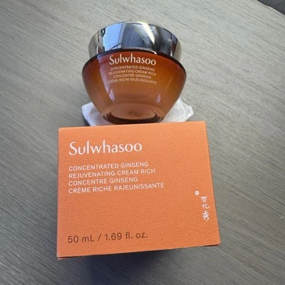 Sulwhasoo Concentrated Ginseng Rejuvenating Cream Rich 50ml For Dry Skin - Image 1 of 4