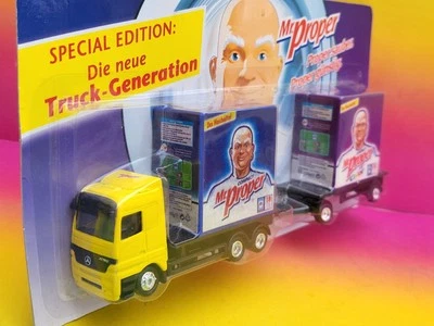 Diecast metal 1:87 2004 Italeri Fabbri MERCEDES BENZ ACROS "MR PROPER" mint/box. - Immagine 1 di 4