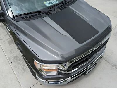 Ford F-150 2021-2025 capó rayas calcomanía vinilo pegatinas gráficos de alta calidad F150 Foto 1 de 4