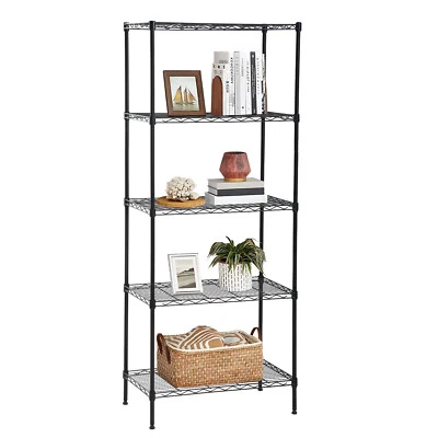 14" D×24" W×60" H Wire Shelving Unit Metal Commercial Shelf with 5 Tier Layer - Image 1 of 4