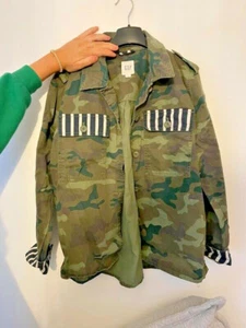 GAP Camo Green/Khaki Women Jacket SIZE S/8 - Super Fast Delivery  - Picture 1 of 2