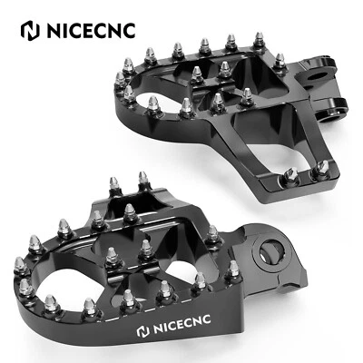 NICECNC estriberas extensoras reposapiés para Husqvarna 701 SUPERMOTO/ENDURO 2016-2023 Foto 1 de 4