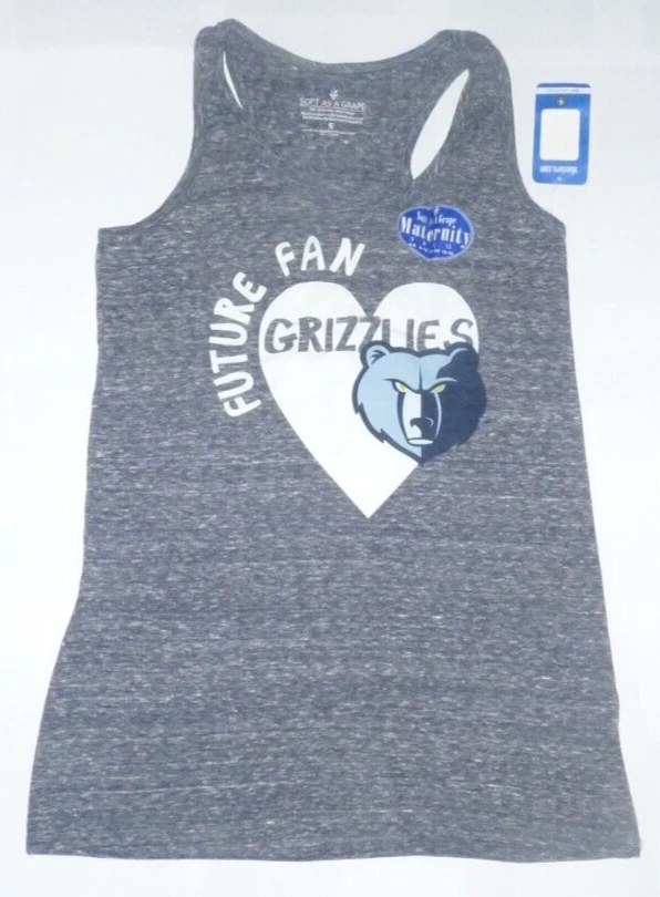 Новый NBA Memphis Grizzlies материнства Майка рубашка женщин S маленький новый с Ярлыками HA64 - Изображение 1 из 1