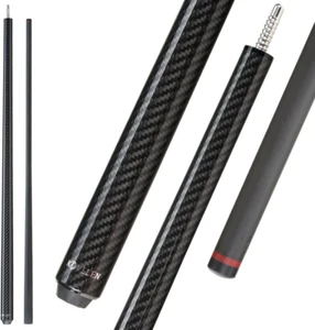 Heavy Hitter Jump Break Cue 3-Pieces Carbon Fiber Break Jump Cue with 12.9Mm Tip - Picture 1 of 12
