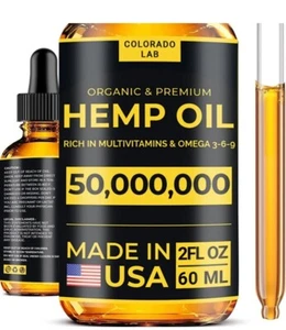 Premium oil - Omega 3 6 9 benefits - 2 Oz - Made In The USA Free Shipping NIB - Picture 1 of 2