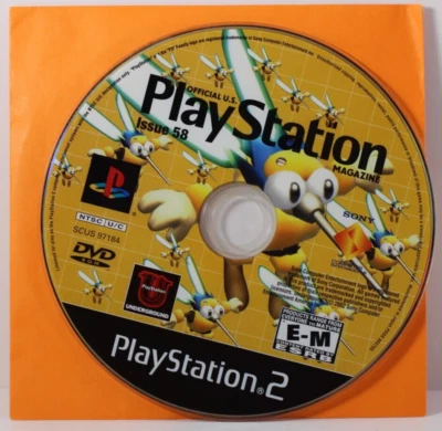 PlayStation Magazine Issue 58 (Sony PlayStation 2, 2002) Disc Only - Image 1 of 2