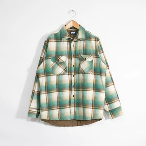 Vintage Fieldmaster Quilt Lined Flannel Button Shirt XL - Long Sleeve Distressed - Picture 1 of 6