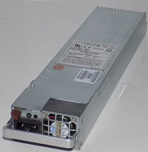 CYBERNETICS 700W 1U Redundant Power Supply (PWS-702A-1R) FOR SERVERS  WORKING  - Picture 1 of 8