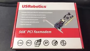 US Robotics USR5660C 56 Kbps V.92 PCI Fax Modem - Picture 1 of 2