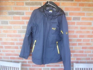 Herren Jacke Jack Wolfskin Gore-Tex mit Kapuze Gr. XXL Outdoor Schwarz - Bild 1 von 9
