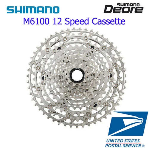 Shimano Deore CS-M6100 12 Speed 51T Hyperglide Micro Spline Cassette MTB - Image 1 of 1