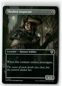 Thraben Inspector Innistrad Remastered Extended Foil 301 - Picture 1 of 1