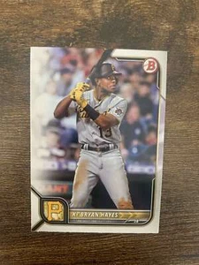 Bowman Ke'Bryan Hayes Base 2022 #13 Lote (5) Piratas de Pittsburgh - Imagen 1 de 1