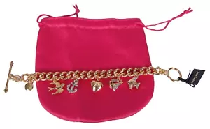 PULSERA JUICY COUTURE CRISTAL PAVÉ MARINERO NIÑA ENCANTO ETIQUETAS NUEVAS CAJA BOLSA - Imagen 1 de 4