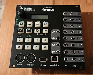 Squarp Instruments - Hermod | Eurorack 8-Spur Sequencer (black) - Bild 1 von 3