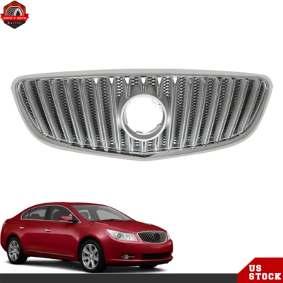 适合别克曲棍球 2010 - 2013 前保险杠上格栅装饰烧烤架 — 第 1/4 张图片