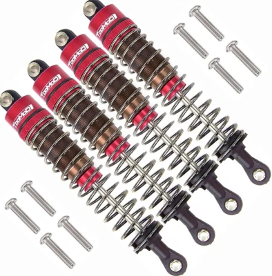 80mm Oil-Filled Shock Absorber Kit for Tamiya TRX4 D90 Upgrade,1/10 Scale - Image 1 of 4