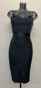 Black Bodycon Dress Party Cocktail So Couture Size 8 UK BNWT (SHP) - Picture 1 of 7