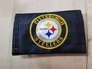 Pittsburgh Steelers Nylon Tri Fold Geldbörse - Bild 1 von 1