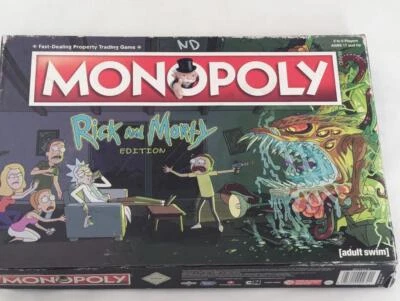 Monopoly - Edición Rick and Morty 2017 Completo - 6 fichas de coleccionista Foto 1 de 4
