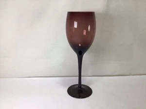 OO61 Vintage Old Purple Goblet Hand Blown Wine Glass For Adults Set of Only One - Picture 1 of 4