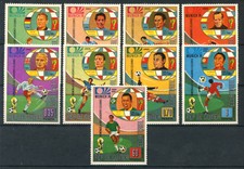 1974 - GUINEA EQUATORIALE - LOTTO/20175 - MONDIALI DI CALCIO 9v. - NUOVI