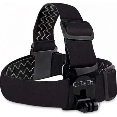 Halterung, Kopfband für GoPro, DJI Tech-Protect Halter Kopfhalterung Schwarz