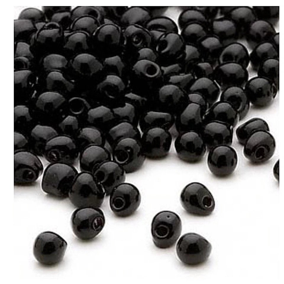 Cuentas de lágrima de vidrio con flecos Miyuki de semillas 15 gramos 280+ gotas de joyería 4x3,4 mm Foto 1 de 1