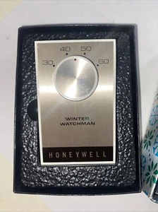 Vintage Honeywell Winter Watchman Temp Drop Notifier Paquete completo nunca utilizado - Imagen 1 de 5